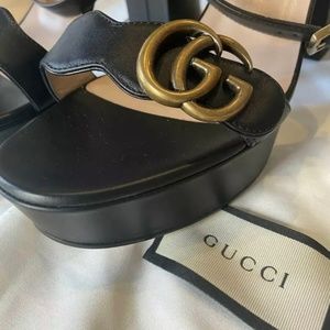 Gucci Marmont Plarform Shoes